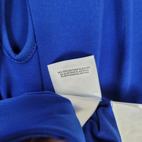 Kasper Sleeveless Pleated Scoop Neck Blouse - Picture 8 of 8